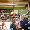 Het veiligheidsdorp op Carnaval Halle