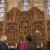 Gerestaureerd Maria-retabel te zien tijdens opendeurdagen in kerk Onze-Lieve-Vrouw-Lombeek