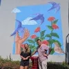 De mural in de Groenstraat in Vilvoorde