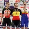 Maxine uit Opwijk pakt drie titels op BK baanwielrennen