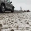 Auto in de sneeuw