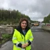 Lydia Peeters en de werken aan de Leonardtunnel 