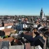 Uitzicht over Halle