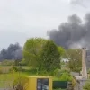 Een zware brand in Sint-Pieters-Leeuw