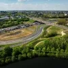 De vernieuwde brug over de Hector Henneaulaan