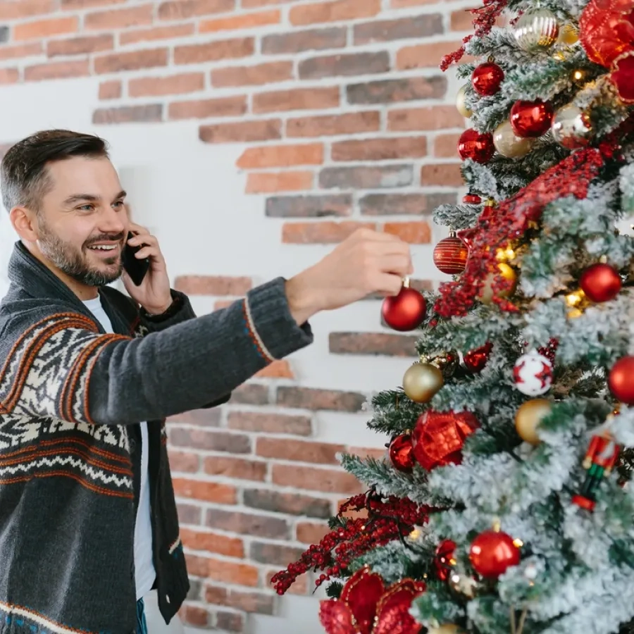 Win kerstboom