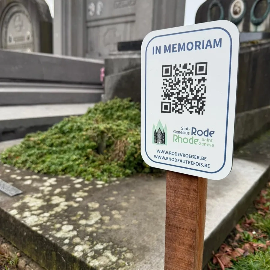 QR-code Rode Vroeger QR-code Rode Vroeger