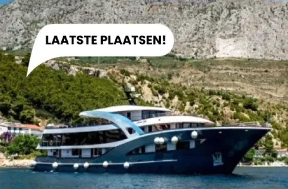 Met een jacht door Kroatië