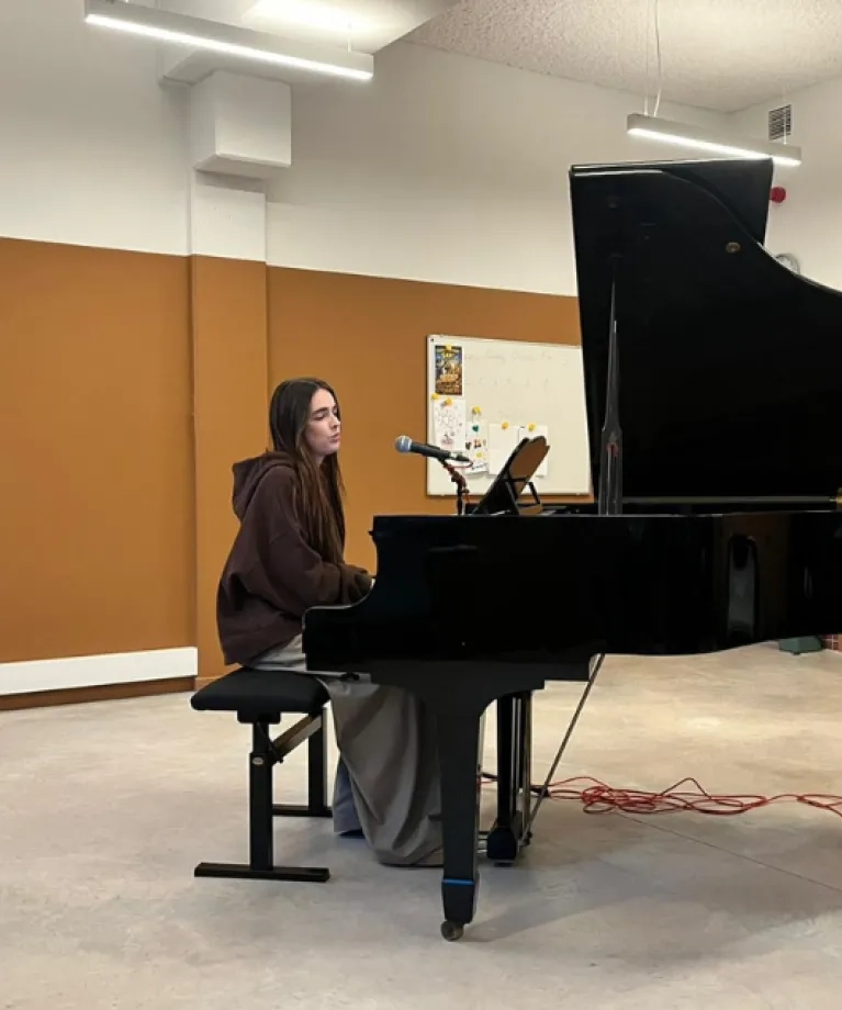 Week van de Belgische Muziek - Antje De Rop aan de piano